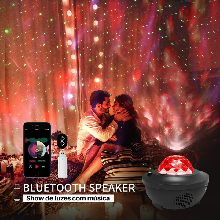 NebuLuz™ - Projetor de Luz e Speaker