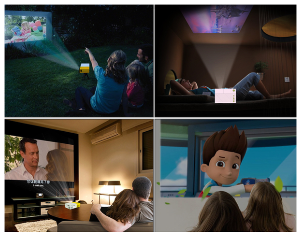 MINI PROJETOR PORTÁTIL HD